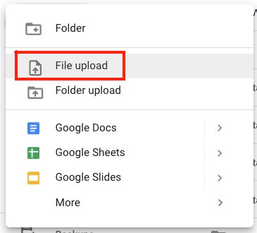 mengatur file google drive