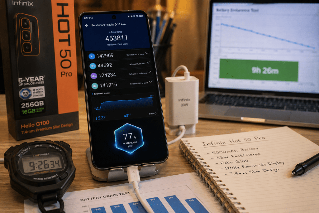 7 HP 1 Jutaan Baterai 7000 mAh Terbaik Mei 2026, Tahan Seharian dan Charging Cepat 45W