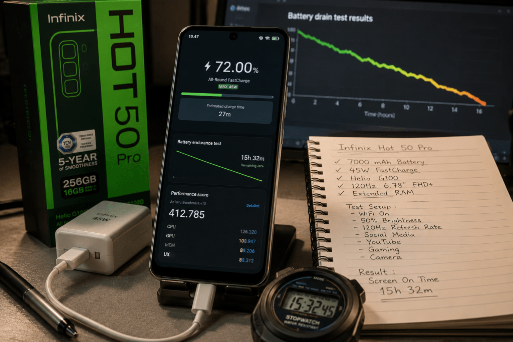7 HP 1 Jutaan Baterai 7000 mAh Terbaik Mei 2026, Tahan Seharian dan Charging Cepat 45W