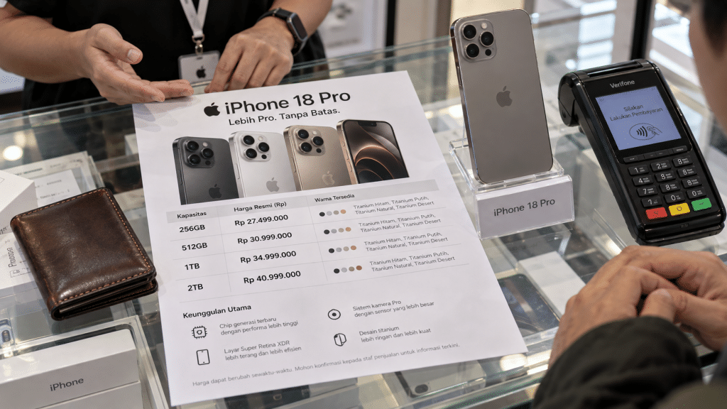 Ternyata iPhone 18 Pro dan iPhone Duo Sudah Lolos TKDN 40 Persen